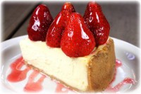 CHEESECAKE CON FRESAS 